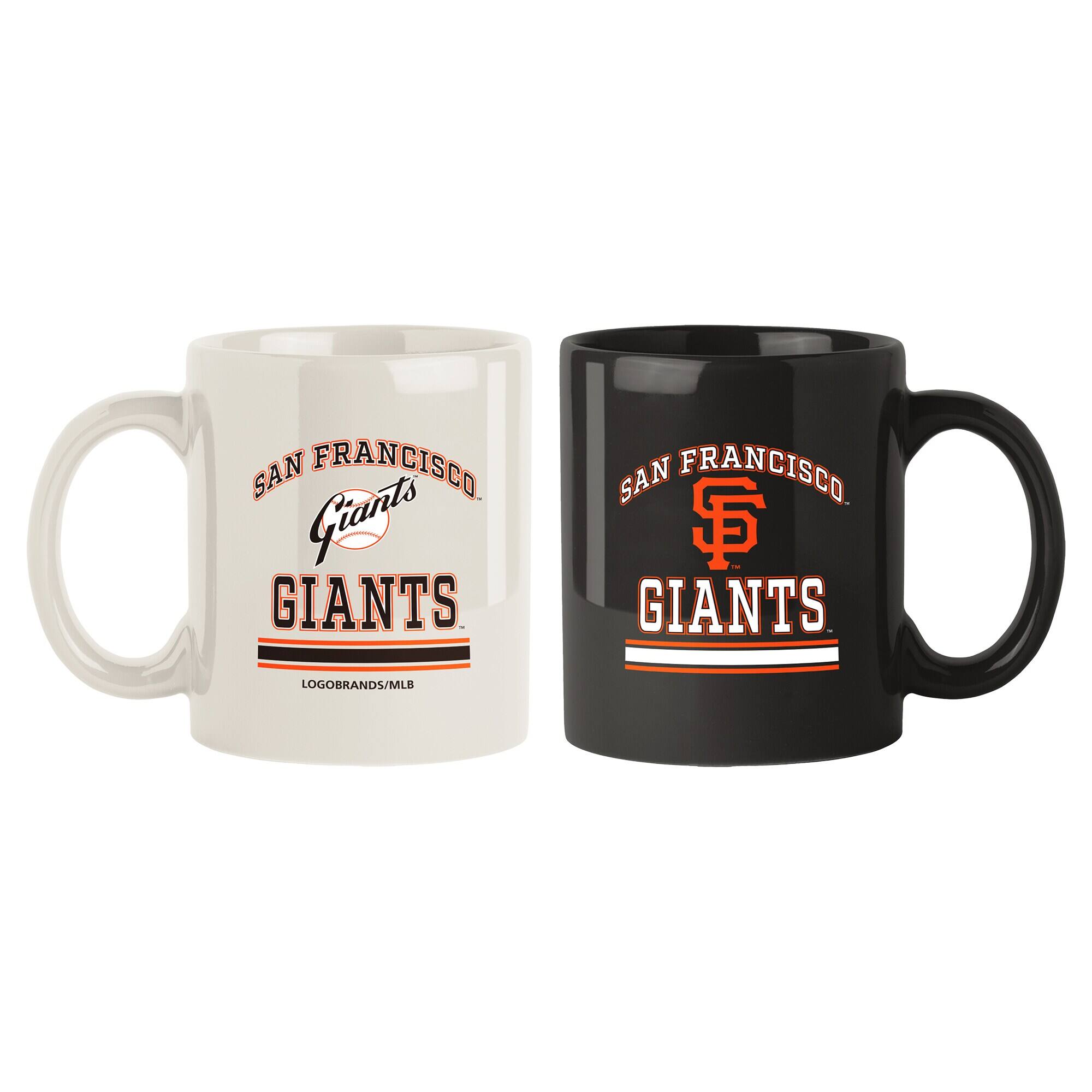 Logo Brands - San Francisco Giants 15oz. Current & Throwback Mug Set - Multicolor price history on PriceWatchPro