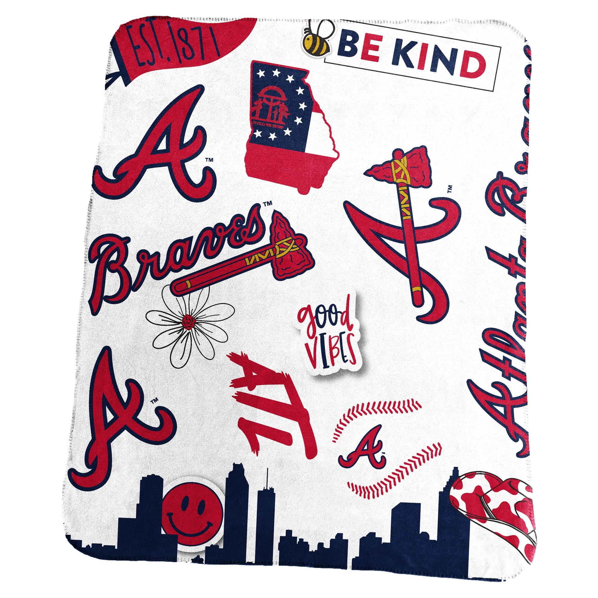 EST. 1871  
A Braves  
BE KIND  
good VIBES  
Atlant