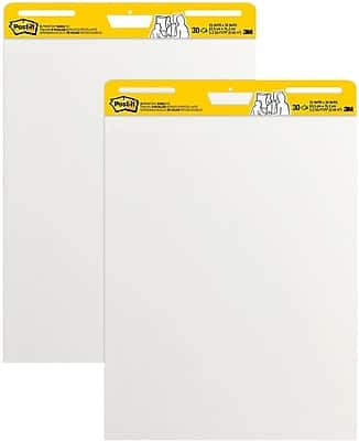 "Post-it - Super Sticky Easel Pad, 25"" x 30"", 30 Sheets/Pad, 2 Pads/Pack (559) - White" price history on PriceWatchPro