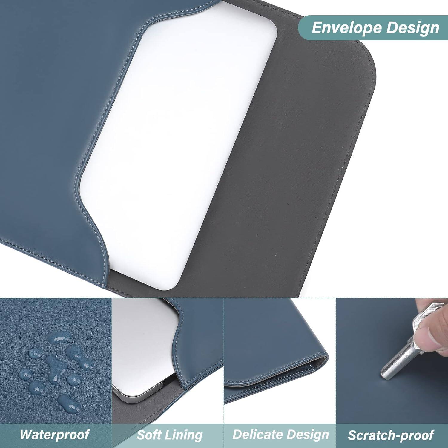 Envelope Design Waterproof Soft Lining Delicate Design Scratch-proof