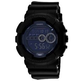 Casio - Men's Classic Dial Watch - GD100-1B - Black
