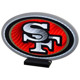 Sporticulture - San Francisco 49ers LED Infinity Logo Light - Multicolor