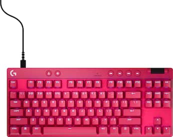 Logitech PRO X TKL RAPID Wired Hall Effect Gaming Keyboard with Logitech PRO X TKL RAPID Wired Hall Effect Gaming Keyboard with