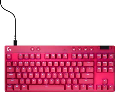 Logitech PRO X TKL RAPID Wired Hall Effect Gaming Keyboard with Logitech PRO X TKL RAPID Wired Hall Effect Gaming Keyboard with