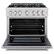 Alt View 1. ZLINE - ZLINE 36 in. 5.2 cu. ft. Freestanding Select Gas Range with 6 Burner Cooktop and Convection Oven (HGR36) - Stainless Steel.