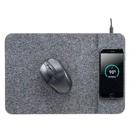 Allsop - 32192 PowerTrack Wireless Qi Charging Mouse Pad (Gray) - COMPUTER ACCESS - Multicolor