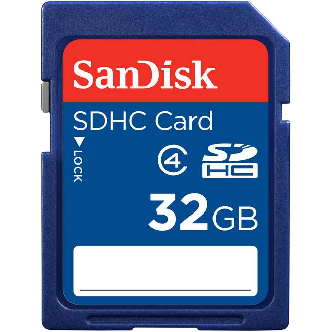 SanDisk - 32 GB SDXC - Blue