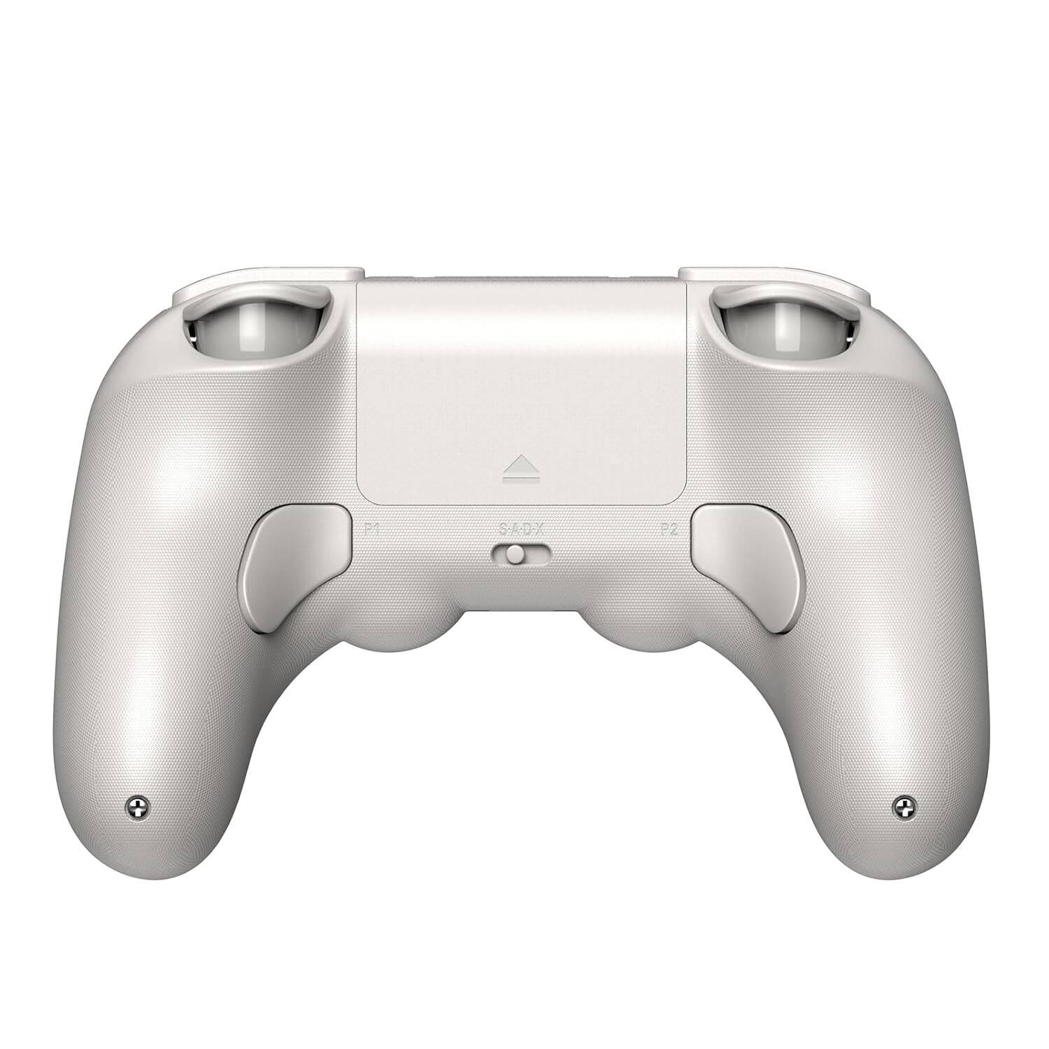 Back. 8BitDo - 8Bitdo Pro 2 Bluetooth Wireless Gaming Controller with Hall Effect Joystick Update for Switch, PC, Android, and Steam - Grey.