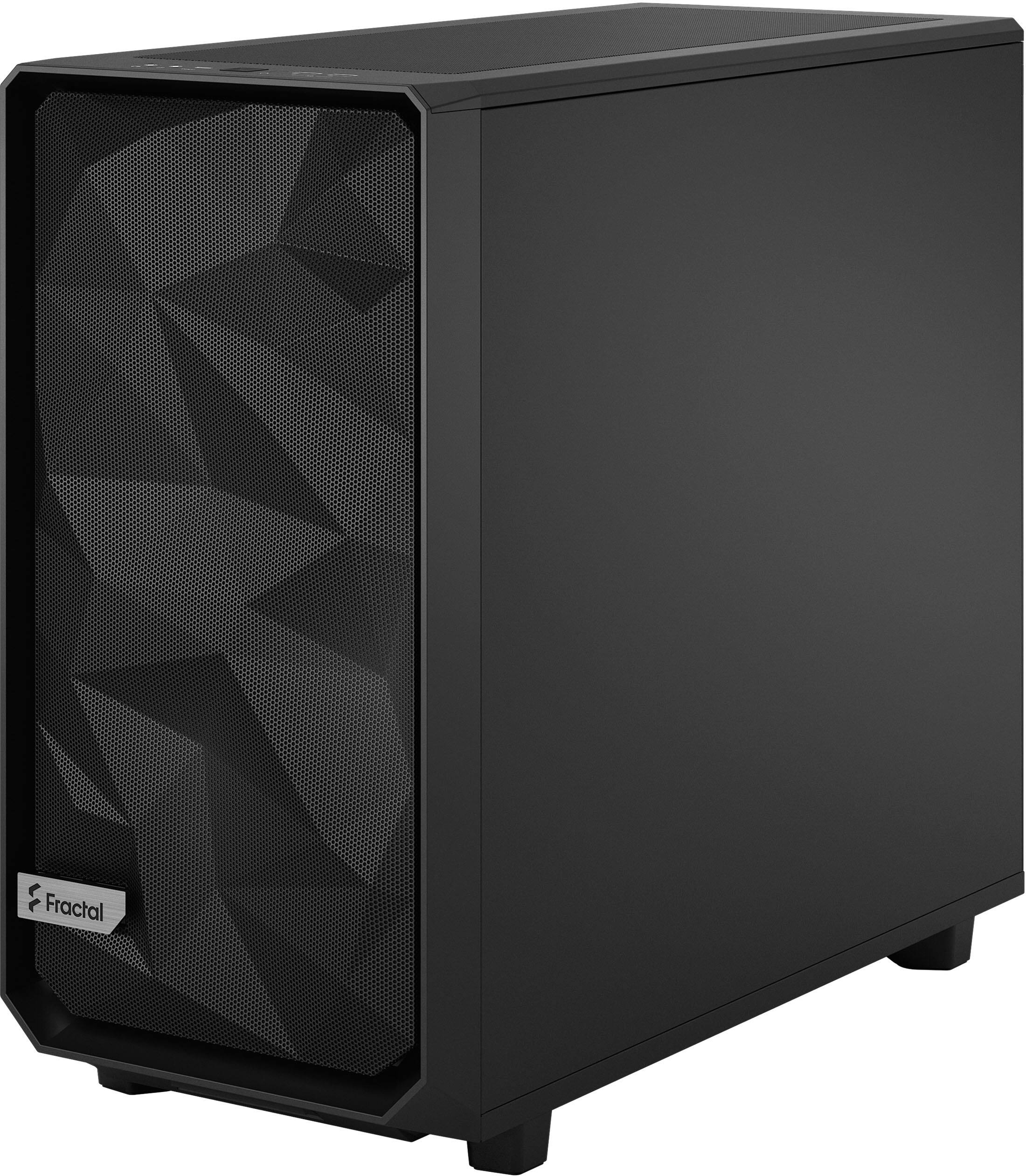 Alt View 29. Fractal Design - Meshify 2 Black ATX Light Tinted Tempered Glass Window Mid-Tower PC Case - Black.