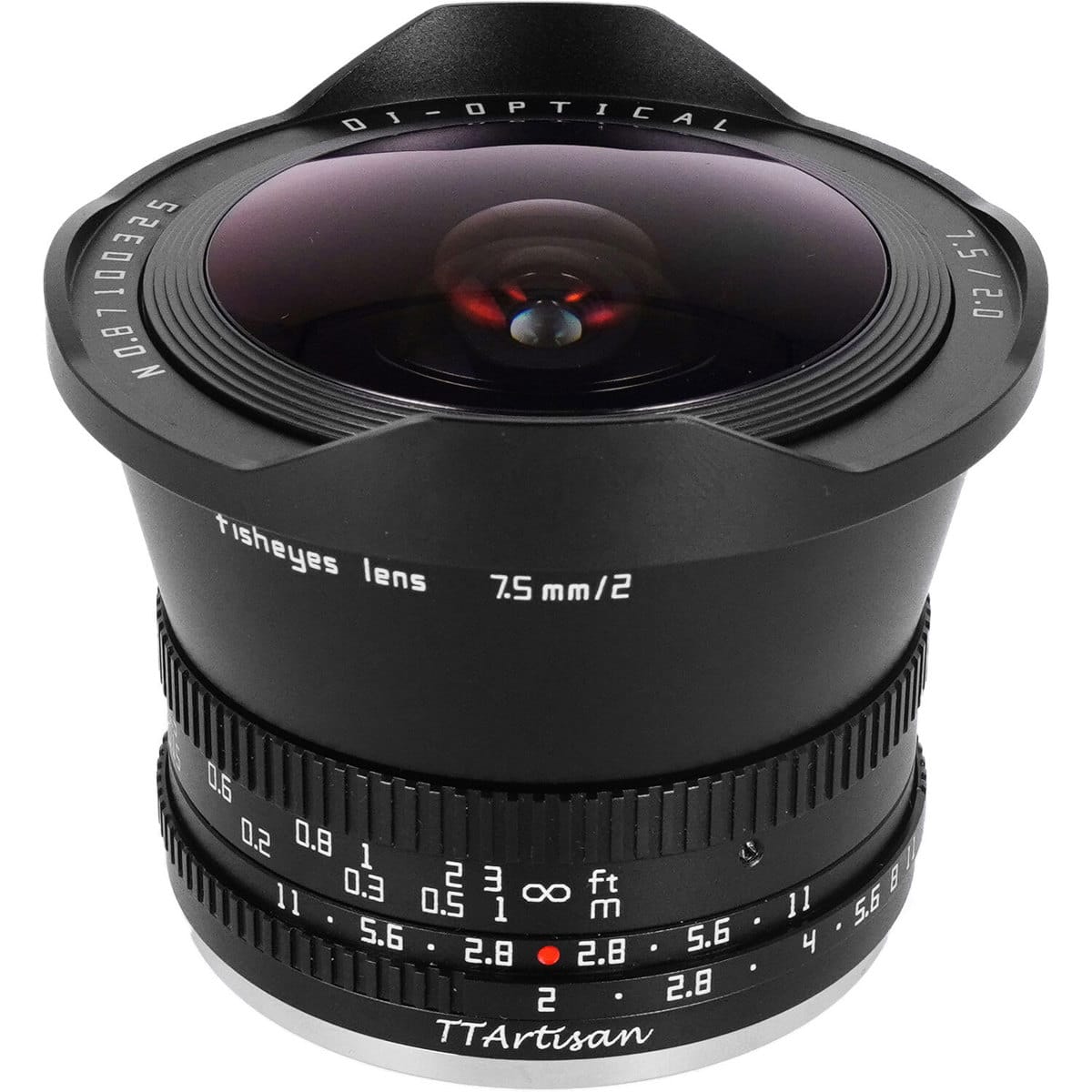 TTArtisan - 7.5mm f/2 Fisheye Lens for Fujifilm X, Black price history on PriceWatchPro