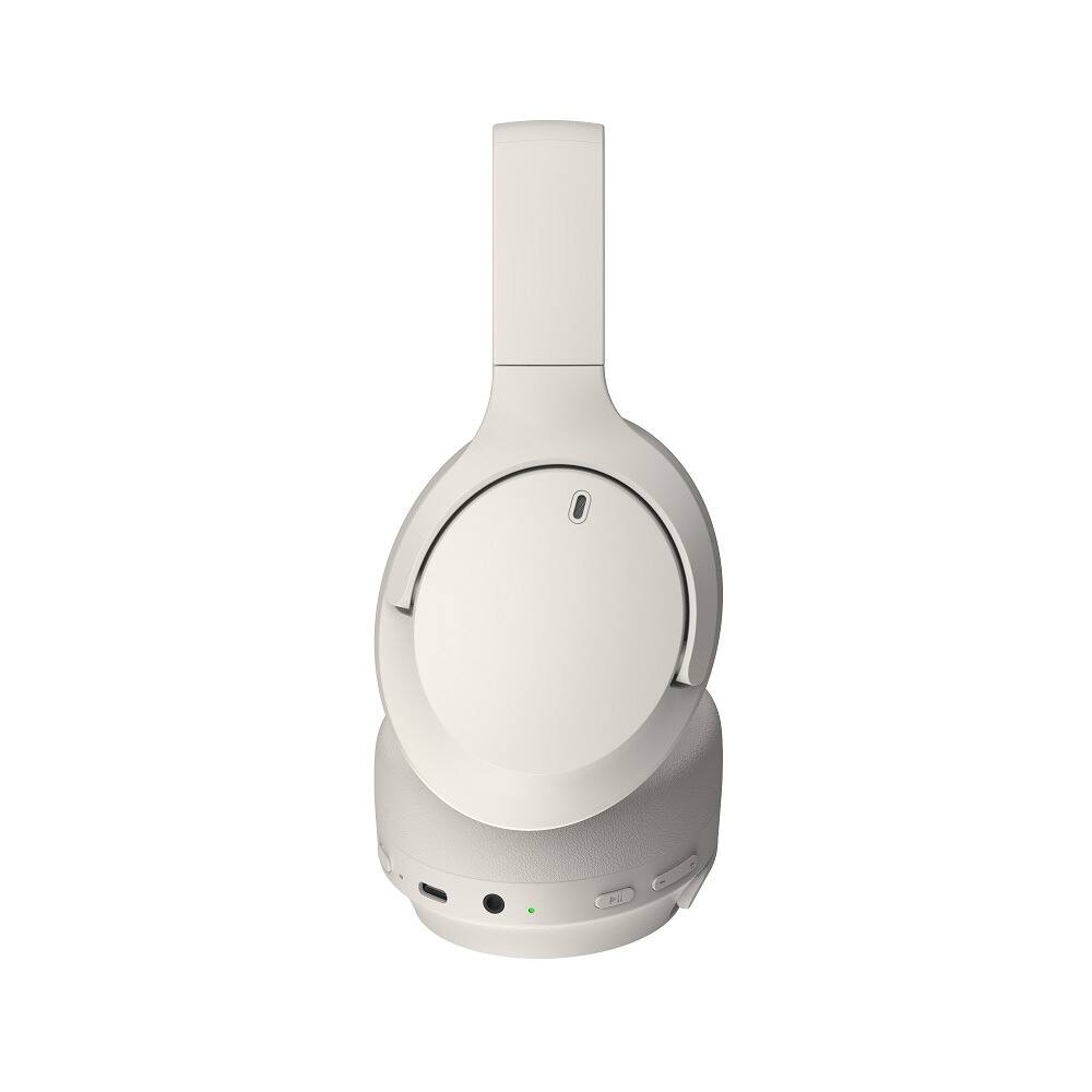 Alt View 4. Cluzine - Stylish Comfortable Over-Ear Wireless Headphones, Foldable Portable Headset for Mobile Use and Travel - Black.