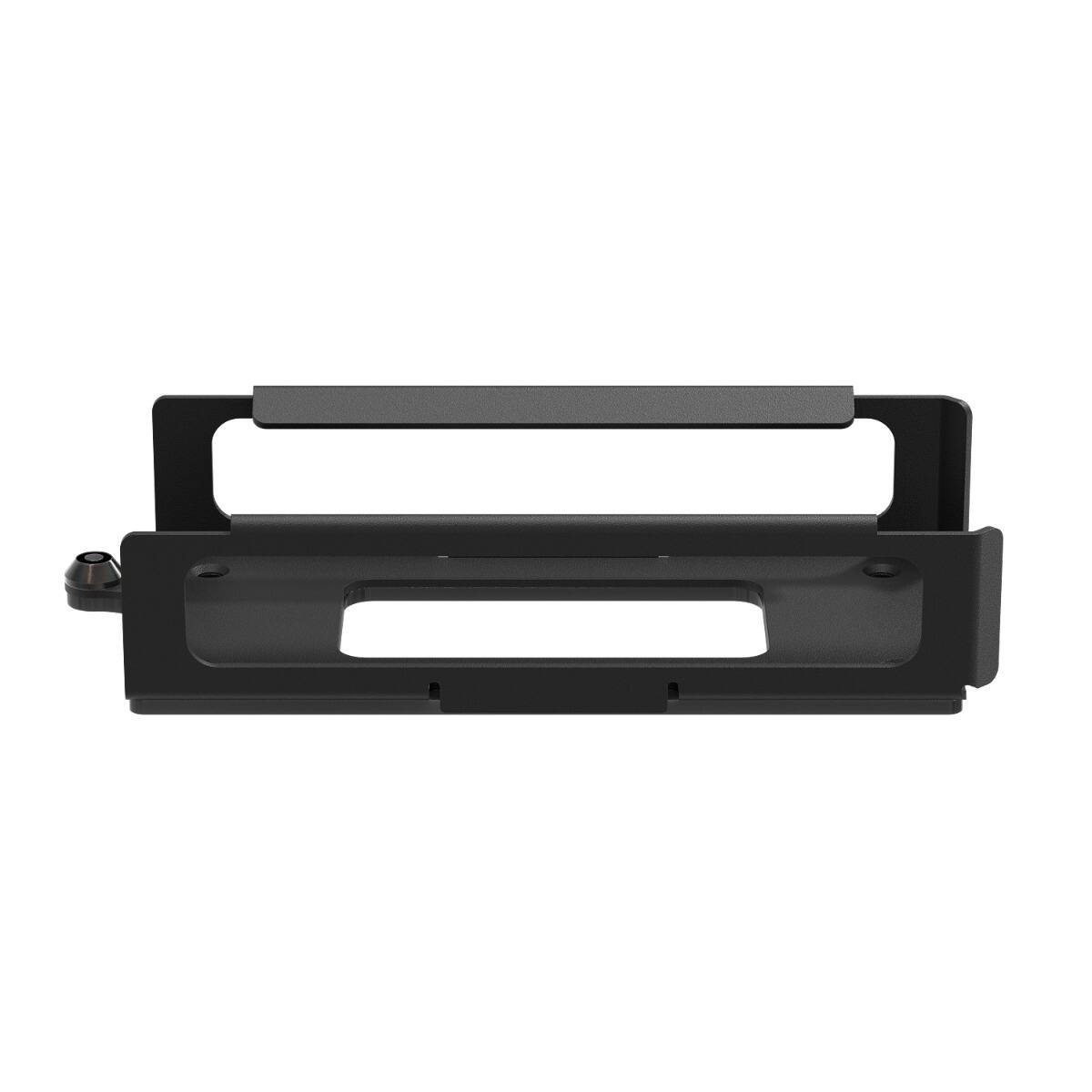Alt View 2. RackSolutions - RackSolutions Secure Wall Mount L08 for Lenovo USB-C Docking Station - Black.