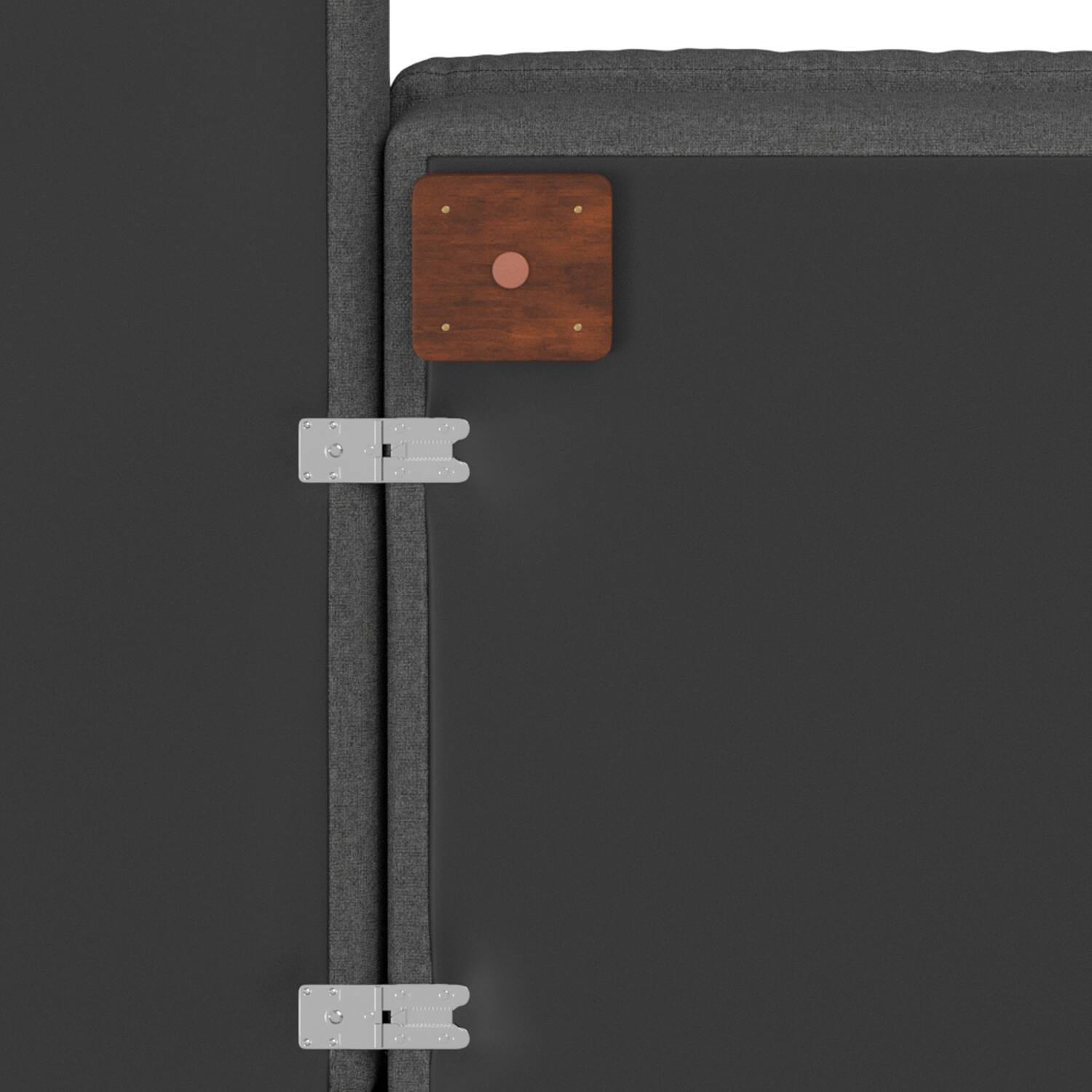 Alt View 7. Simpli Home - Charlie Left-Facing Sectional in Tightly Woven Performance Fabric - Pebble Grey.