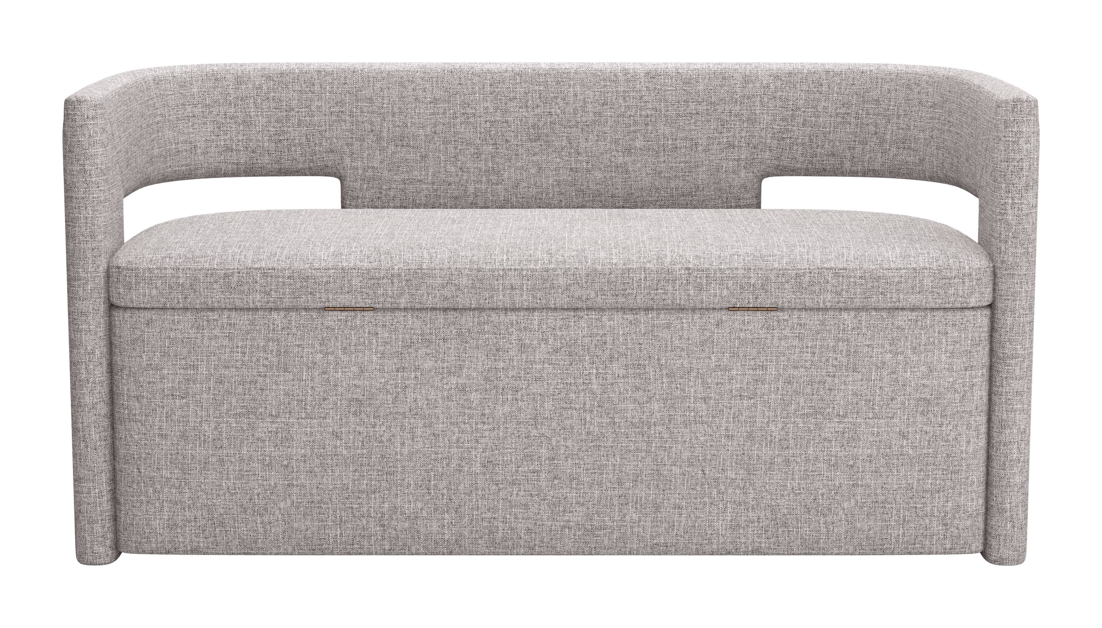 Alt View 1. Hivvago - Papua Storage Bench Gray - Gray.