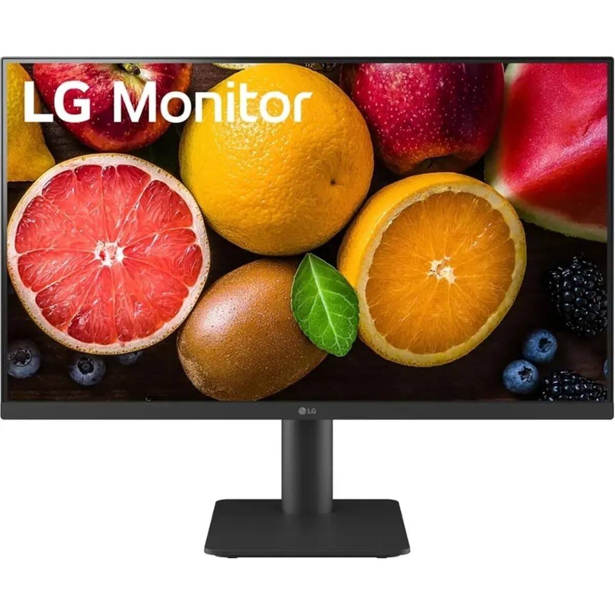Left. LG - 27" IPS Gaming Monitor 27MS570B-B - Black.