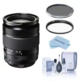 Bundle - Fujifilm - FUJI*XF 18-135/3.5-5.6 R LM OIS WR LENS