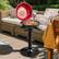 Alt View 4. Costway - Outdoor 1600W Electric BBQ Grill with Warming Rack, Temperature Control & Grease Collector Red - Red.