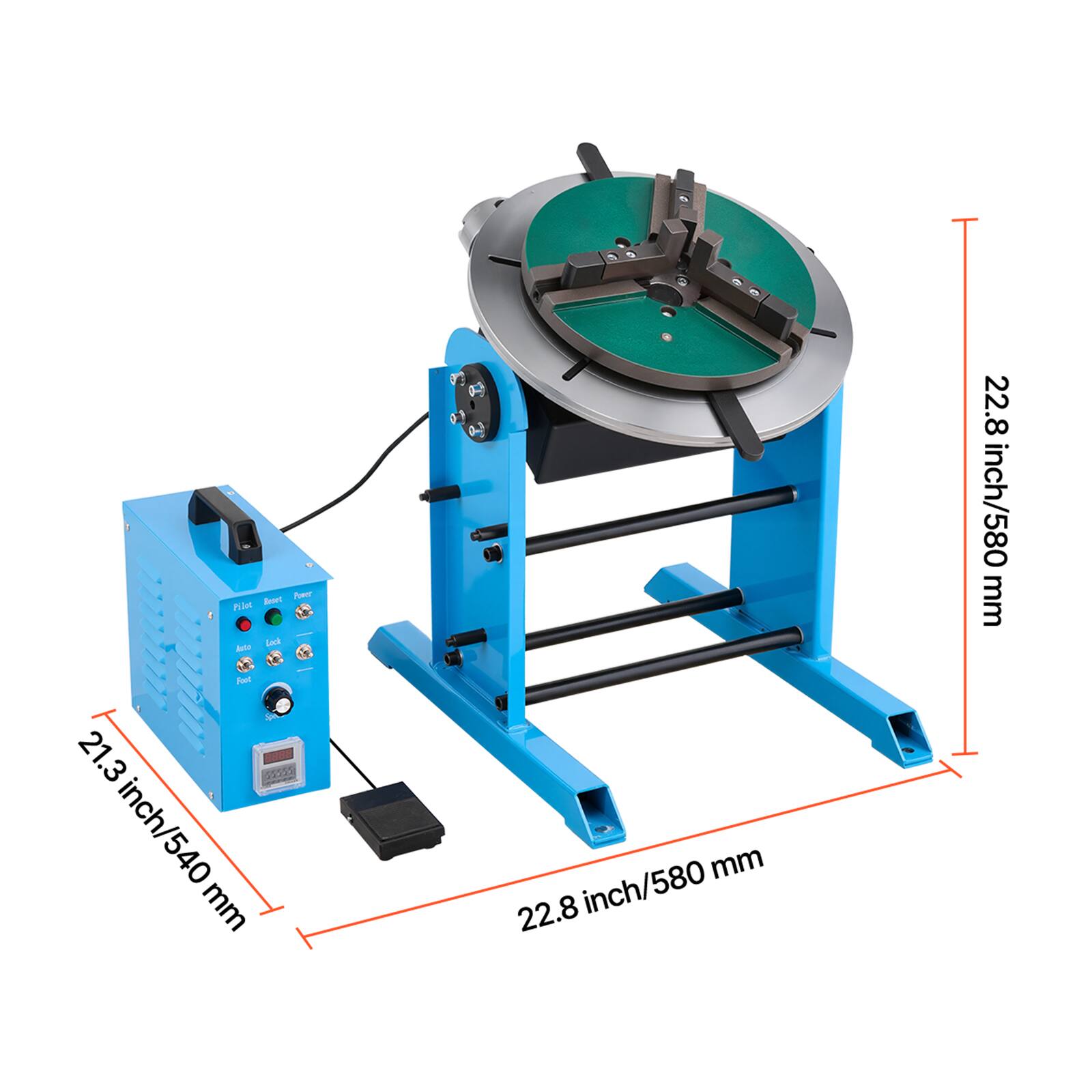 Pilot Poet Lovt moud  
22.8 inch/580 mm  
Foot 21.3 inch/540 mm  
22.8 inch/580 mm