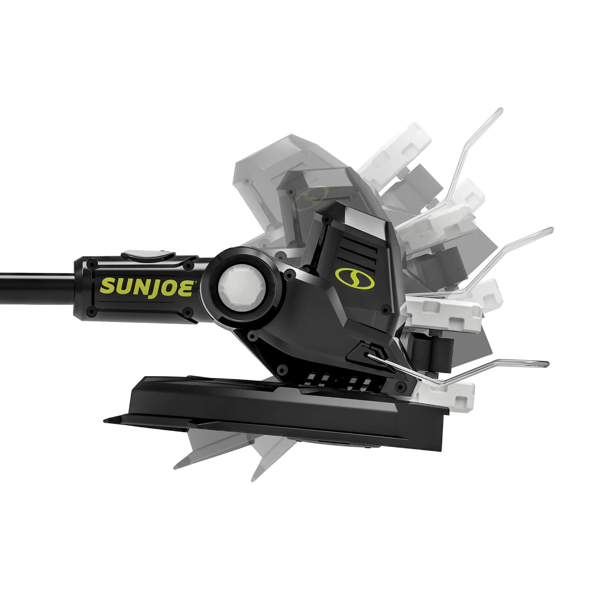Alt View 7. Sun Joe - Sun Joe 24V 12" Multi-Angle Head Cordless Dual Line String Trimmer, 24V-ST14-CT - Black.