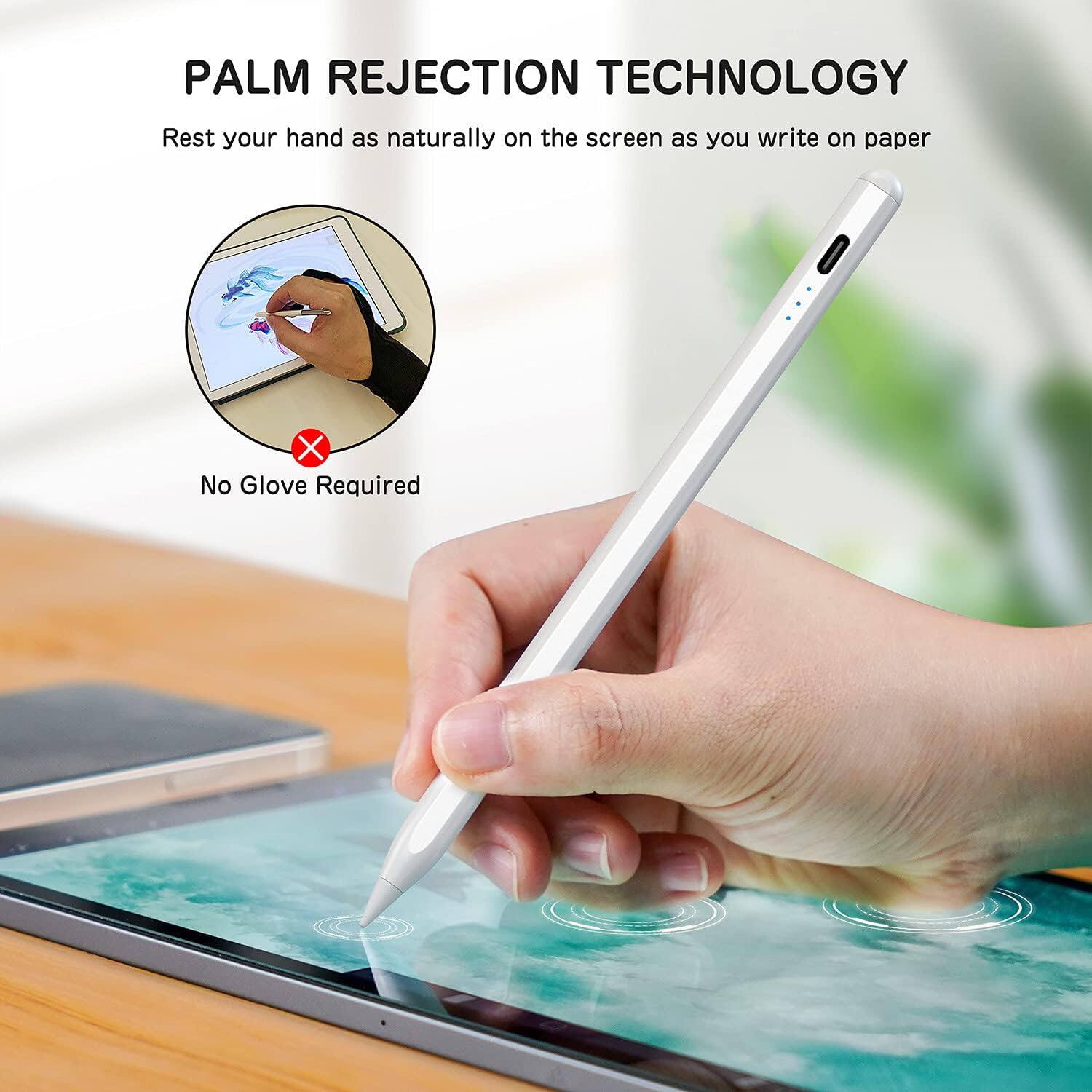 PALM REJECTION TECHNOLOGY  
Rest your hand as naturally on the screen as you write on paper  
No Glove Required
