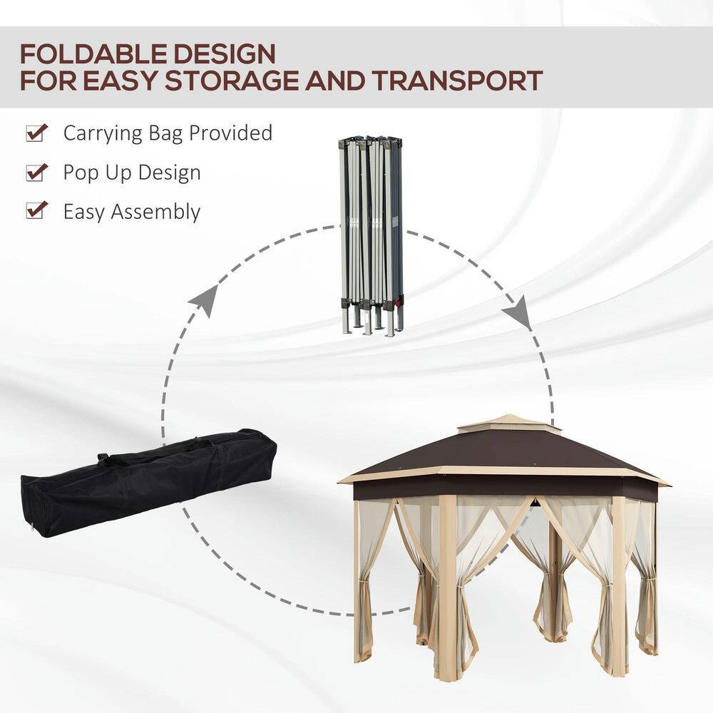 FOLDABLE DESIGN FOR EASY STORAGE AND TRANSPORT

- Carrying Bag Provided
- Pop Up Design
- Easy Assembly