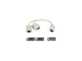 Belkin - F3G006-01 1 ft. Pro Series 1 x HD-15 Male to 2 x HD-15 Female Cable