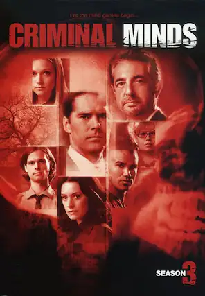 Front. Criminal Minds - Criminal Minds: The Complete Third Season - DVD.