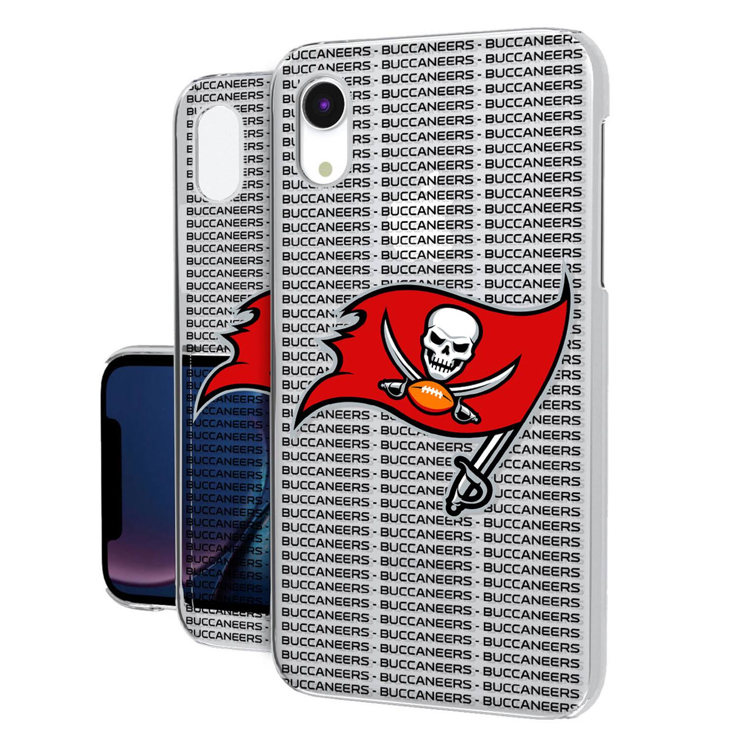 Keyscaper - NFL - Tampa Bay Buccaneers iPhone Clear Text Backdrop Design Case - 16 Pro - Multicolor price history on PriceWatchPro