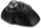 Front. Kensington - Orbit Wireless Trackball Mouse with Scroll Ring, USB Receiver, Ambidextrous Ergonomic Design – B2B - Black.