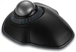 Kensington - Orbit Wireless Trackball Mouse with Scroll Ring, USB Receiver, Ambidextrous Ergonomic Design – B2B - Wireless - Black