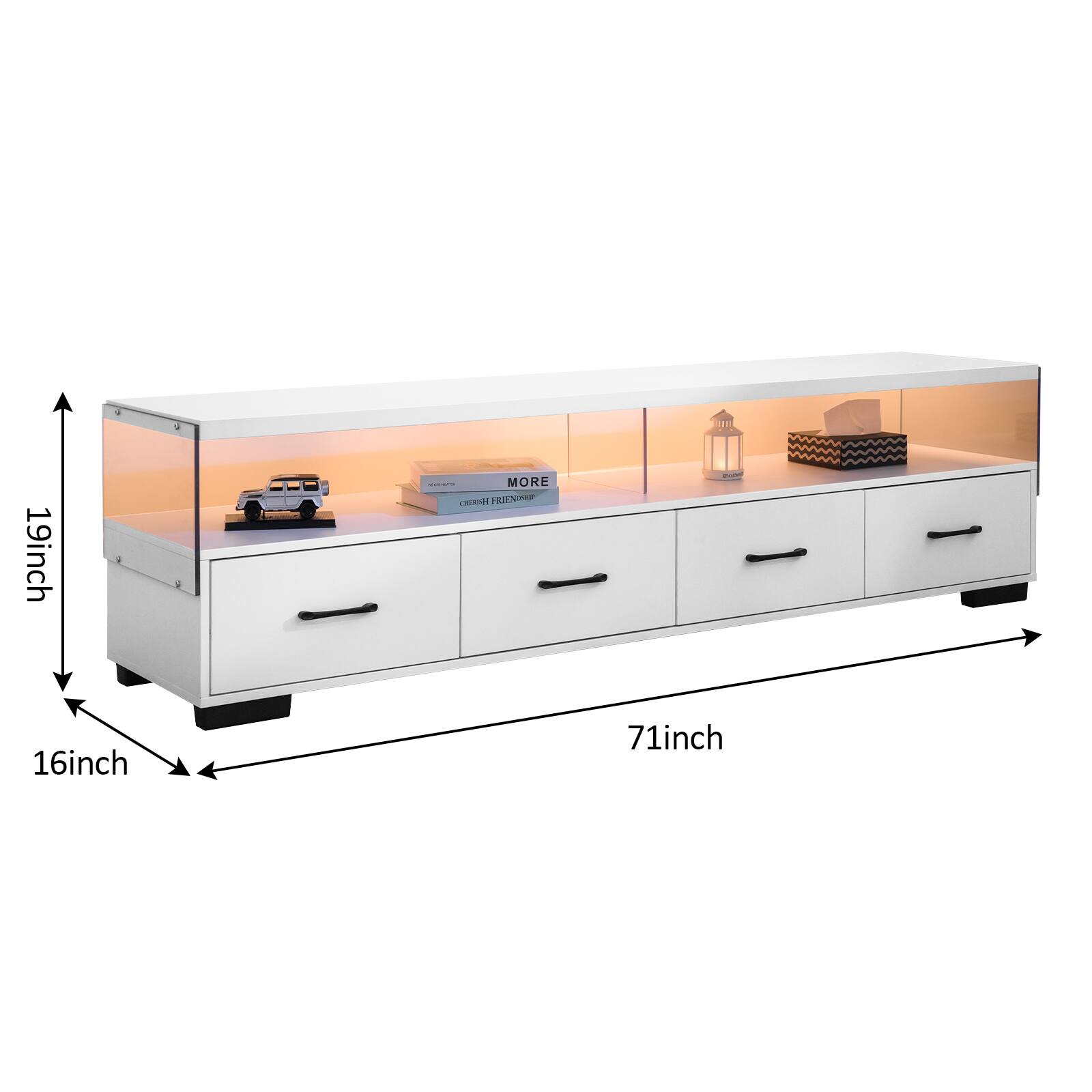 19 inch | MORE FRIENDSHIP - CR - 16 inch 71 inch