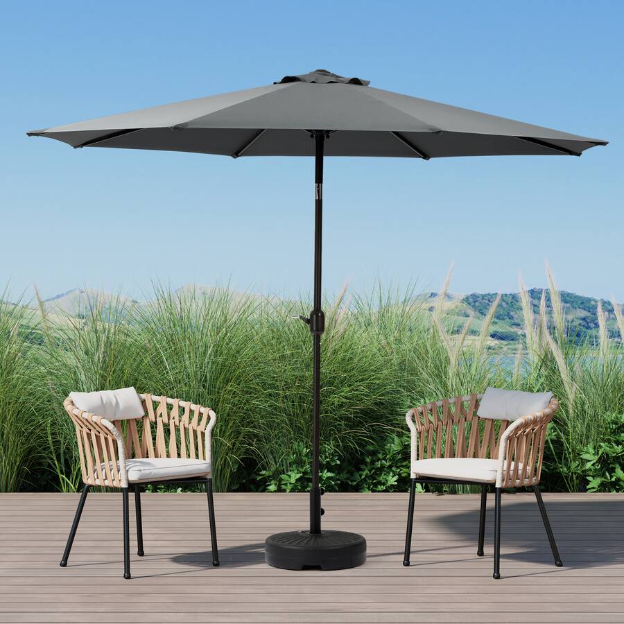 WestinTrends Paolo 9 ft. Patio Table Umbrella with tilt and crank ...