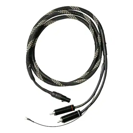 Front. Pro-Ject - Pro-Ject Connect it Phono DS RCA to Mini XLR Cable (1.23m) - Black.