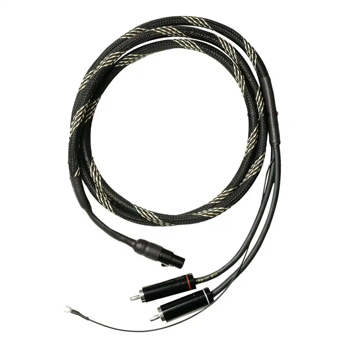 Front. Pro-Ject - Pro-Ject Connect it Phono DS RCA to Mini XLR Cable (1.23m) - Black.