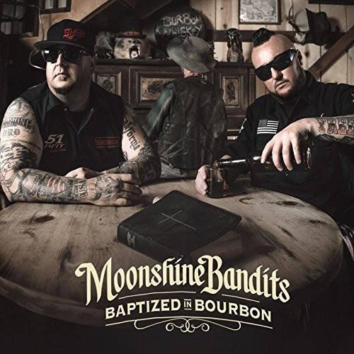 Shi BURBO KYISKey RE AHUNTE RD 51 FAFTY CF SHINER California US Moonshine Bandits BAPTIZED IN BOURBON