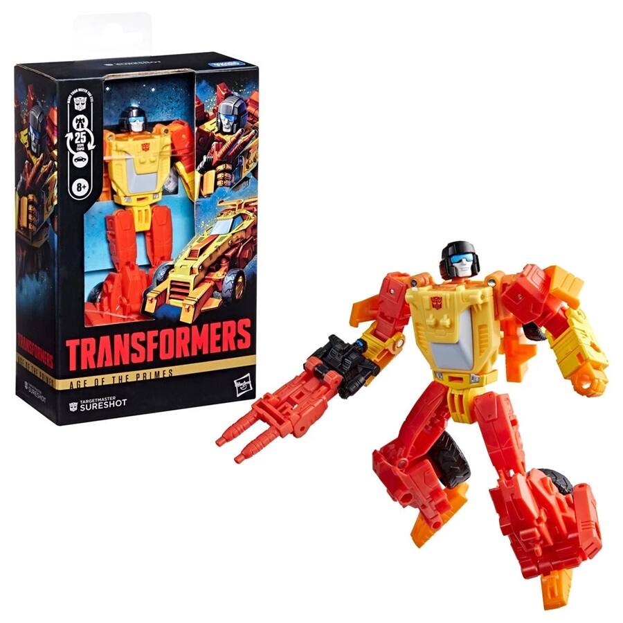 - M 25 - 8+ TRANSFORMERS AGE OF THE PRIMES TROOP MASTER SURESHOT