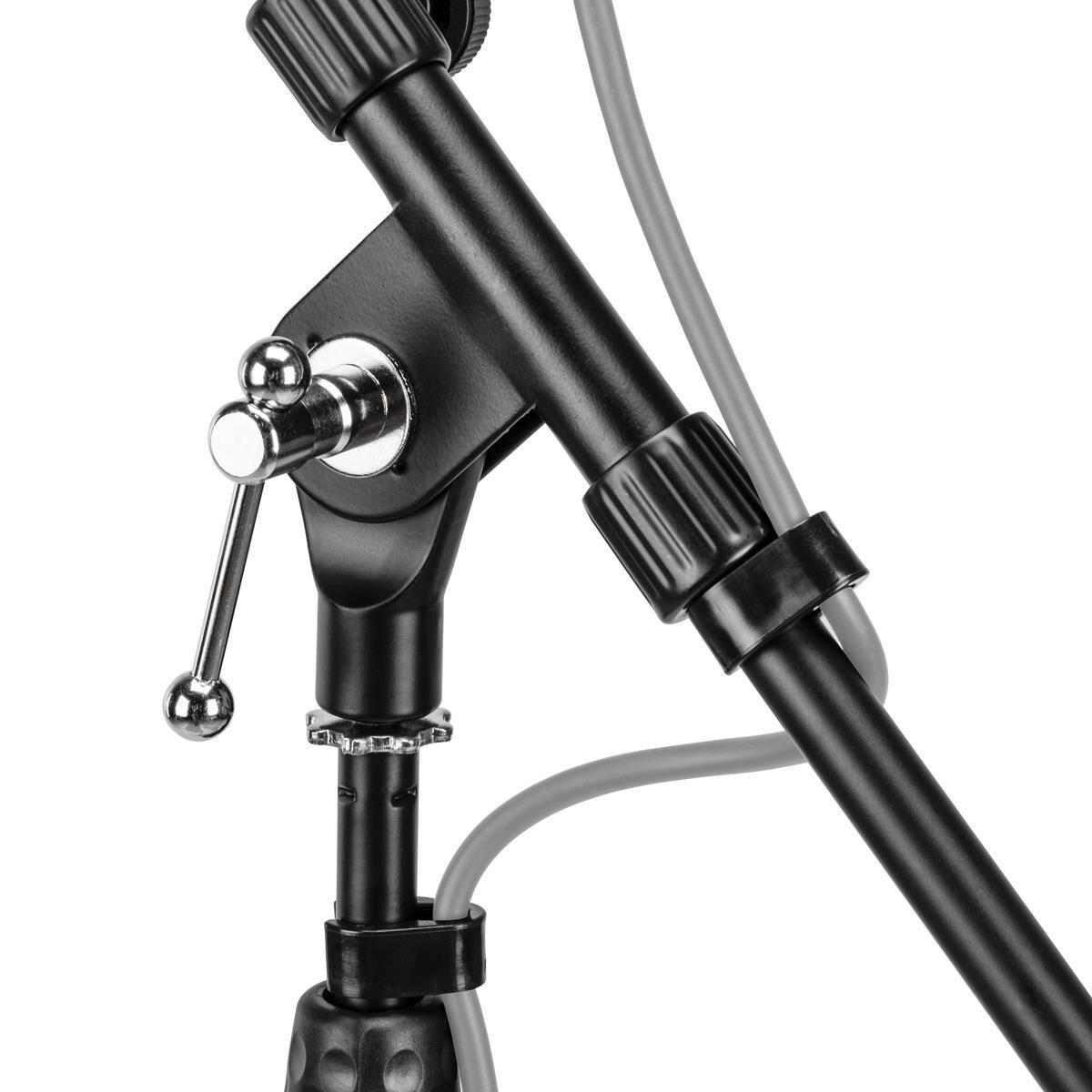 Alt View 8. H&A - H&A Tripod Microphone Stand with Telescoping Boom.