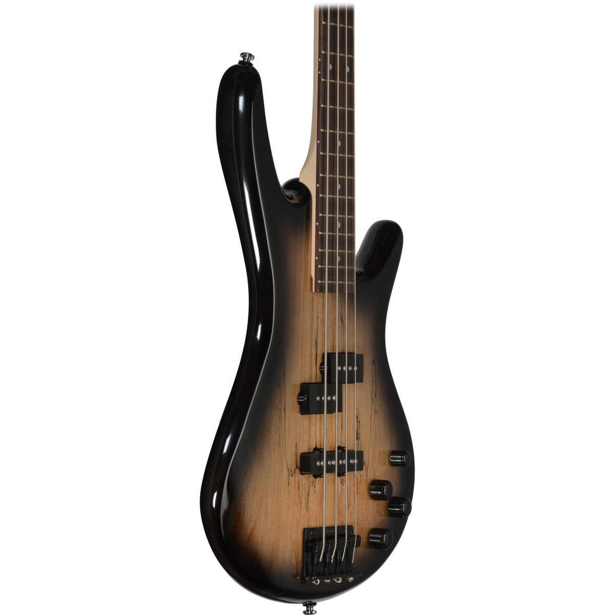 Alt View 1. Ibanez - Ibanez GIO Series GSR200SM Electric Basses, Rosewood Fretboard, Natural Gray Burst.