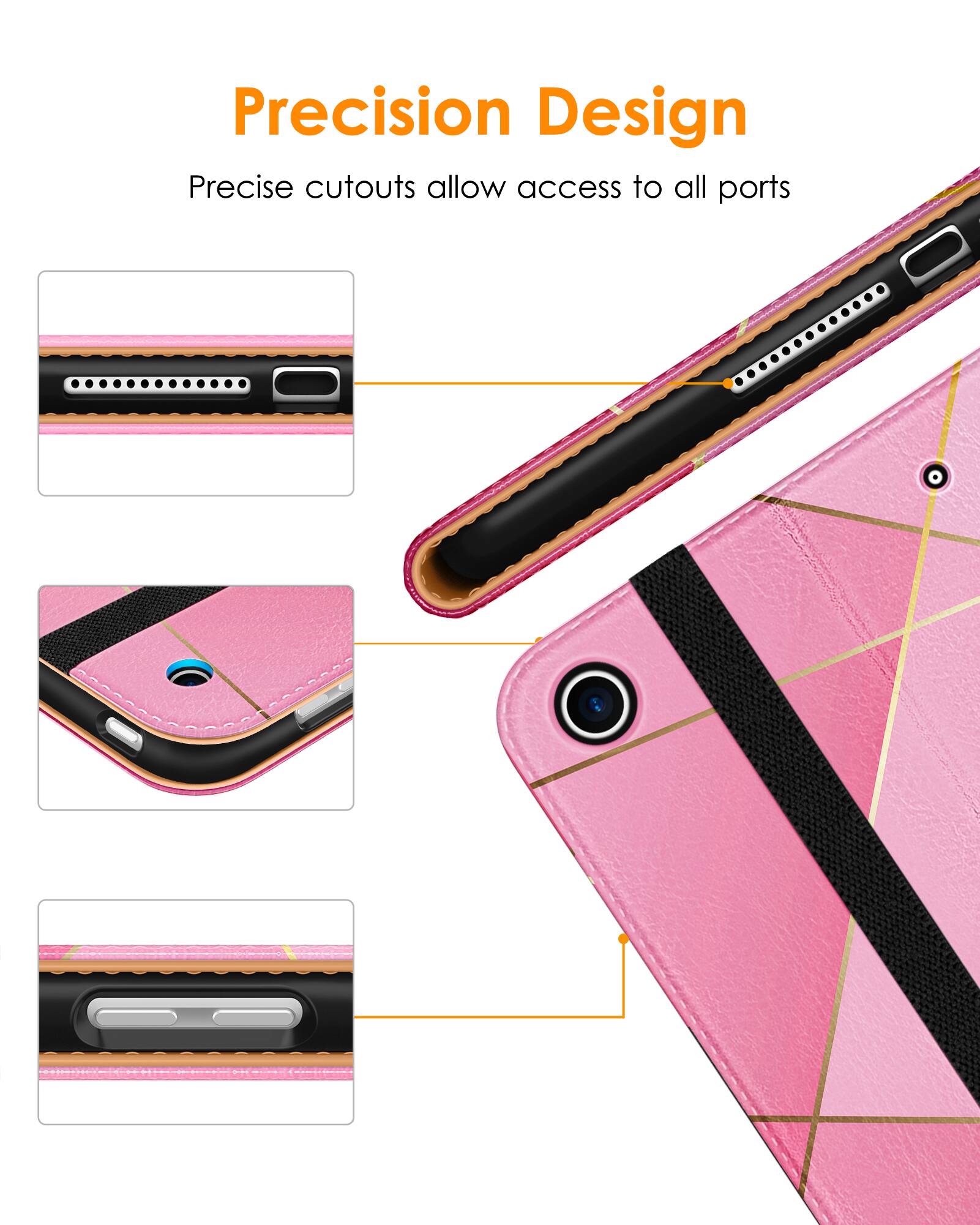 Precision Design  
Precise cutouts allow access to all ports