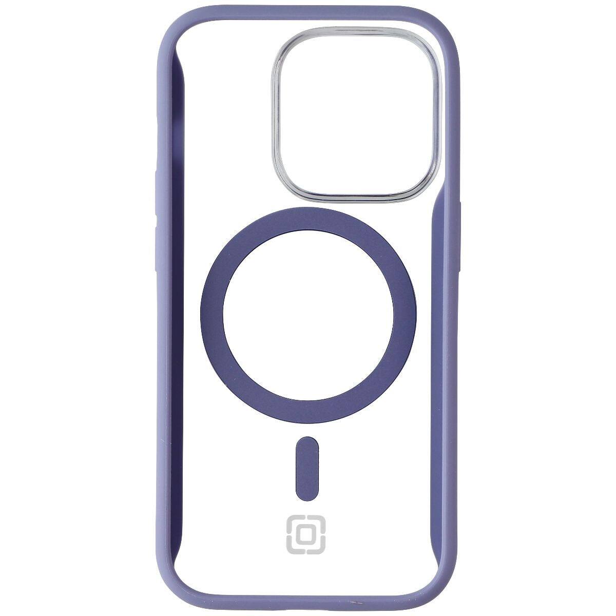 Alt View 1. Incipio - Incipio AeroGrip Case for MagSafe for iPhone 14 Pro - Misty Lavender/Clear - Misty Lavender/Clear.