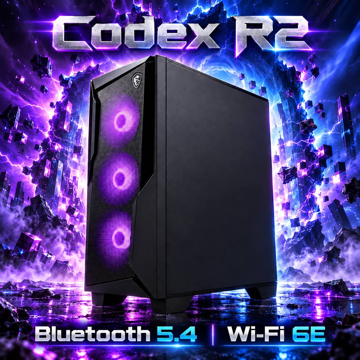 Codex R2  
Bluetooth 5.4 Wi-Fi 6E