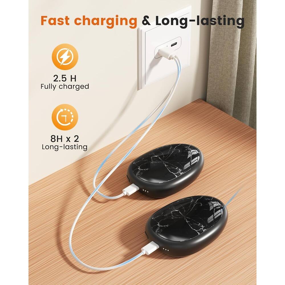 Fast charging & Long-lasting

2.5 H  
Fully charged

8H x 2  
Long-lasting