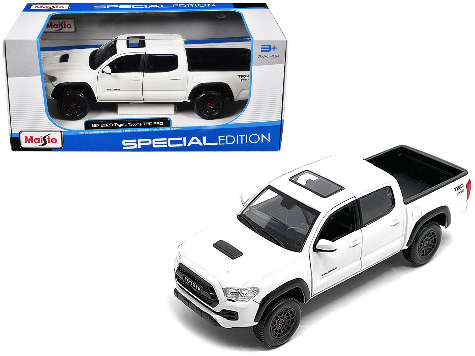 Maisto SPECIALEDITION 3+ DIECAST METAL TRO PRO - 1:27 2023 Toyota Tacoma TRO PRO