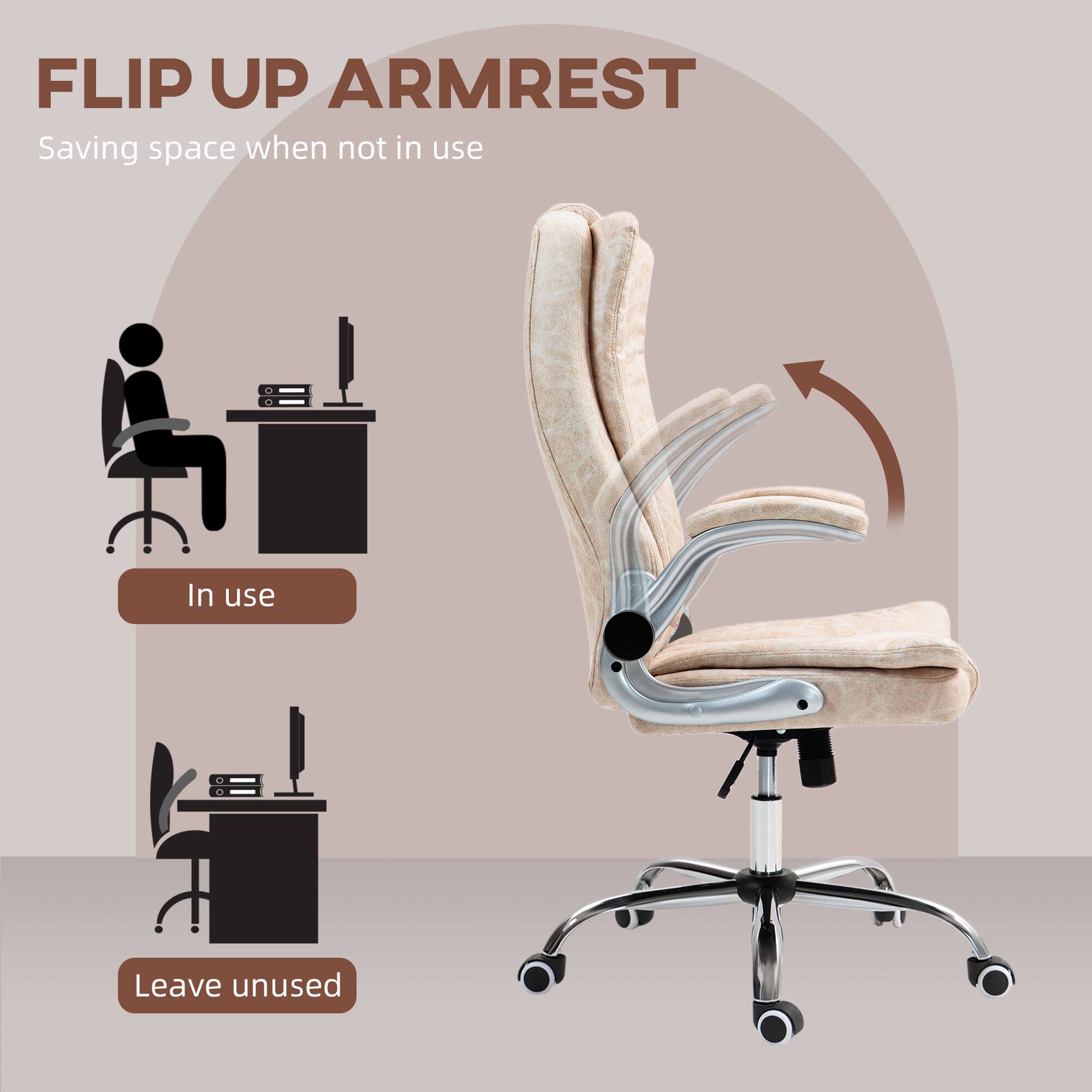 FLIP UP ARMREST
Saving space when not in use
In use
Leave unused