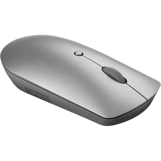 Front. Lenovo - Lenovo 600 Bluetooth Silent Mouse - Iron Gray.