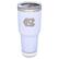 Front. The Memory Company - North Carolina Tar Heels 30oz. Stainless Steel LED Bluetooth Tumbler - Multicolor.