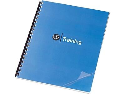 Alt View 3. Swingline - Swingline GBC Clear View Presentation Covers, 8.5"W x 11"H, Clear, 100 Box (2020034P) - Clear.