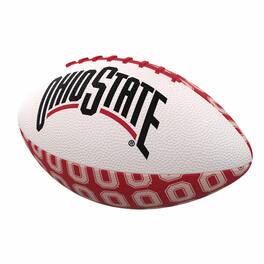 Logo Brands - Ohio State Buckeyes Mini Rubber Football - Multicolor