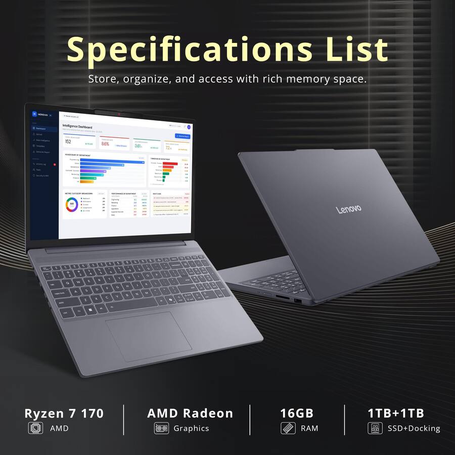 Amd Radeon 170 Lenovo Upgraded IdeaPad Slim 3 15.3