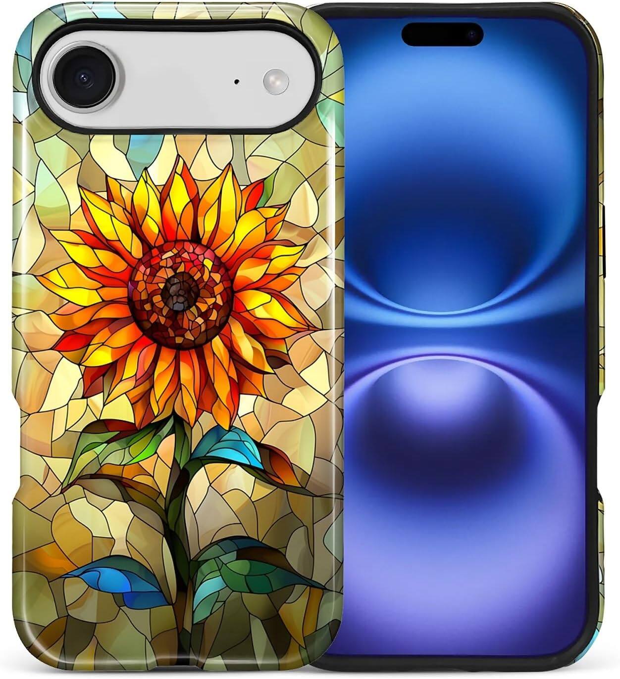 Stained Glass Sunflower